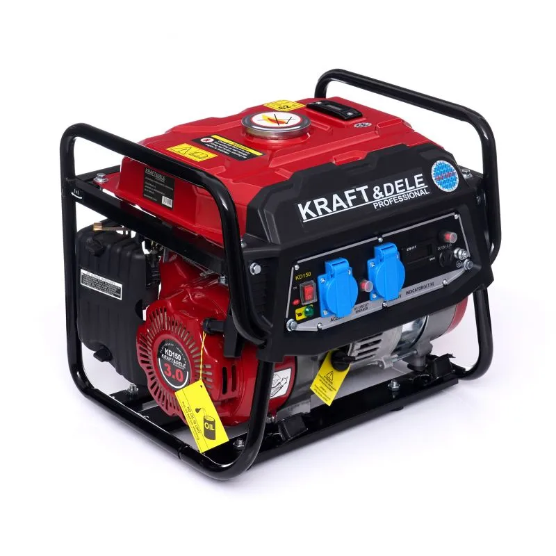 Бензиновый генератор Kraft&Dele KD150 1500W 12V/230V